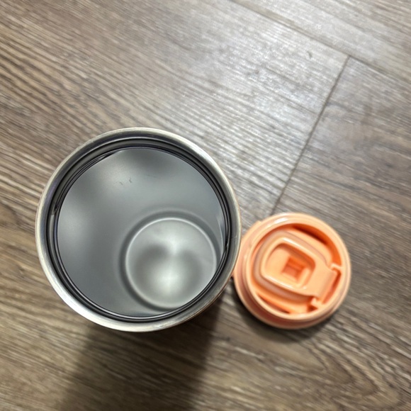 Starbucks Peach and Gold Floral Tumbler - Picture 4 of 5